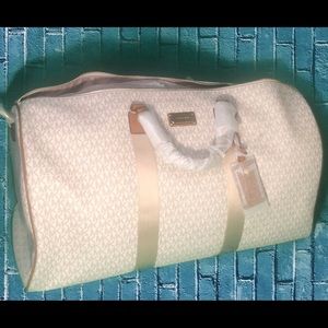 Michael Kors Monogrammed Travel Duffle